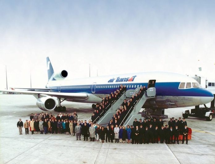 Foto: twitter air transat