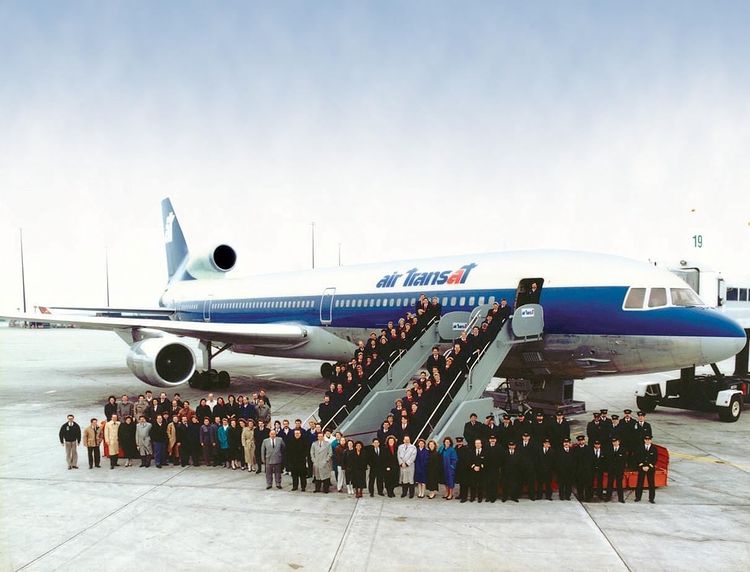 Foto: twitter air transat