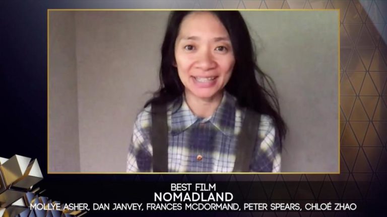 Filme “Nomadland” de Chloé Zhao foi o grande vencedor dos prémios BAFTA