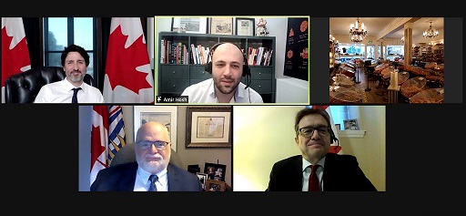 Foto: Twitter Justin Trudeau