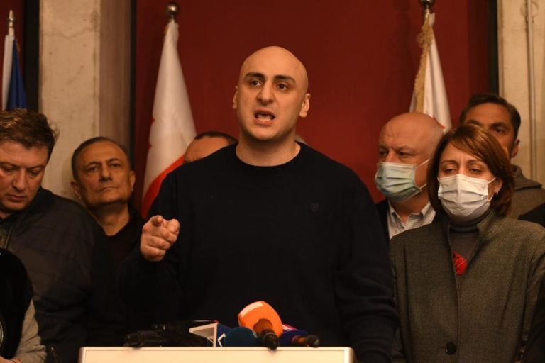 UE paga caução para libertação do georgiano Nika Melia