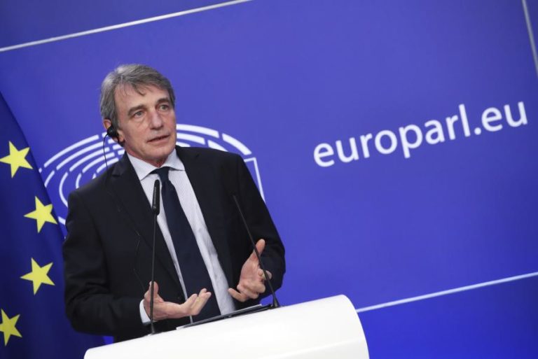 Presidente do Parlamento Europeu pede “novas normas e mais garantias” para segurança laboral