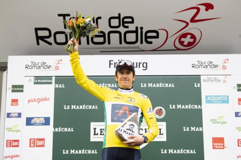 Geraint Thomas vence Volta à Romandia em bicicleta, Rui Costa foi 13.º