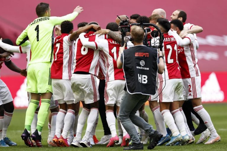 Ajax campeão nos Países Baixos pela 35.ª vez