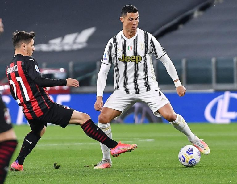 Juventus, de Cristiano Ronaldo, sofre derrota pesada frente ao AC Milan