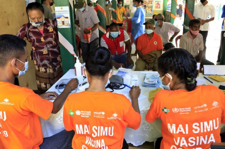 Covid-19: Mais de 17% da população de Díli já tomou a primeira dose da vacina