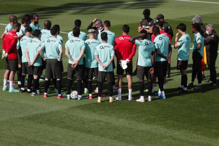 Euro2020: Portugal retoma preparação depois da folga ainda com cinco ausentes