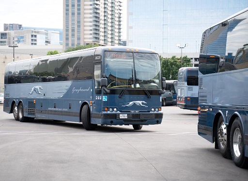 FOTO: TWITTER Greyhound Bus