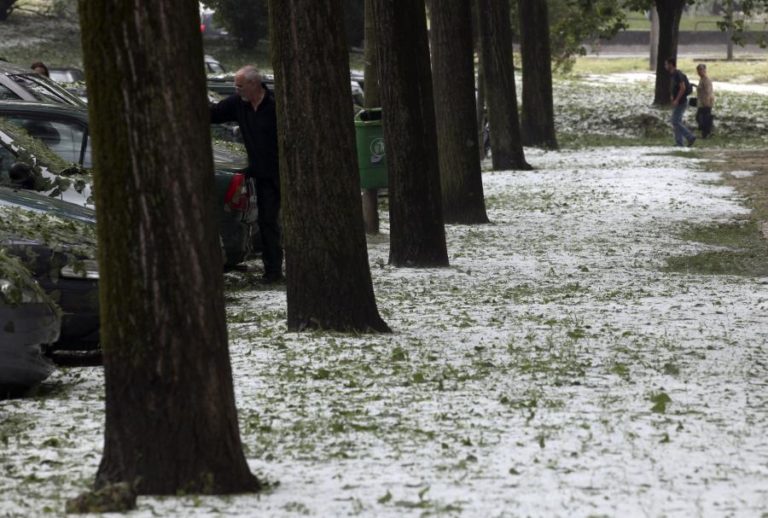 Granizo destrói culturas a 100% na região de Lamego