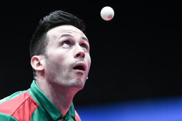 João Monteiro e Tiago Apolónia no terceiro lugar do Europeu de ténis de mesa
