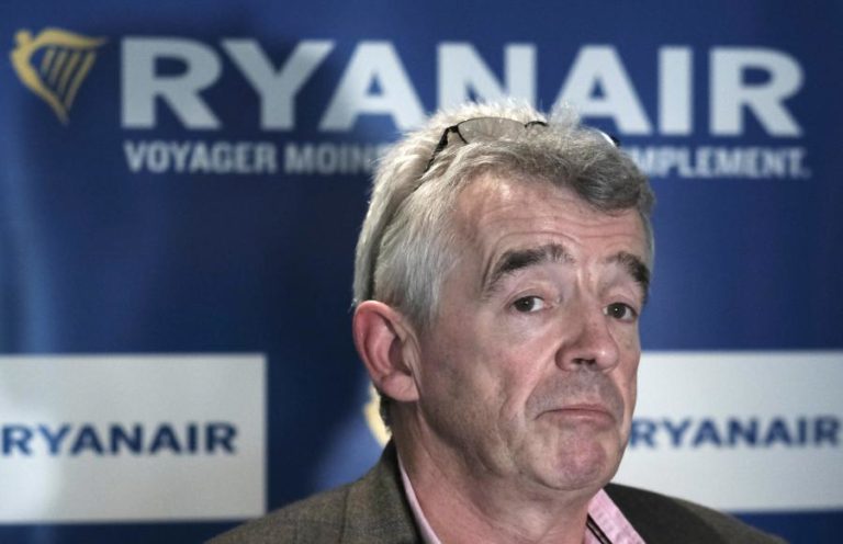 Apoio à TAP não é investimento mas “impostos deitados na sanita” da companhia” – CEO Ryanair