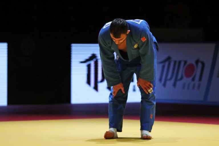 Anri Egutidze conquista medalha de bronze na categoria de -81 kg nos Mundiais de judo
