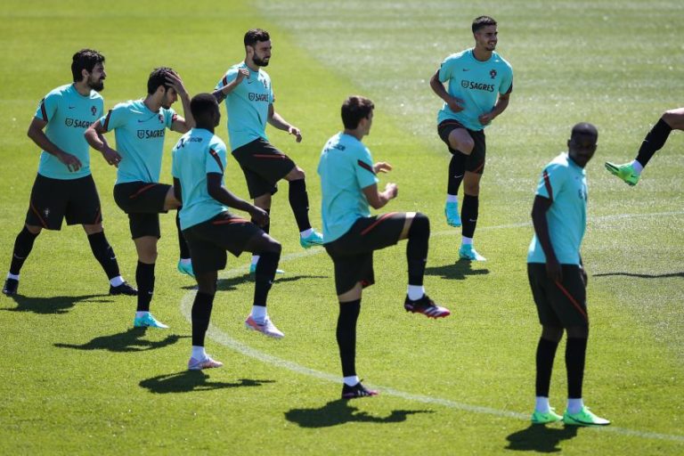 Euro2020: Portugal retoma treinos e deverá ter pela primeira vez os 26 eleitos
