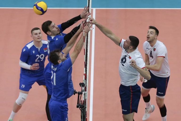 Portugal perde na ‘negra’ com a Bielorrússia e é último na Golden League de voleibol