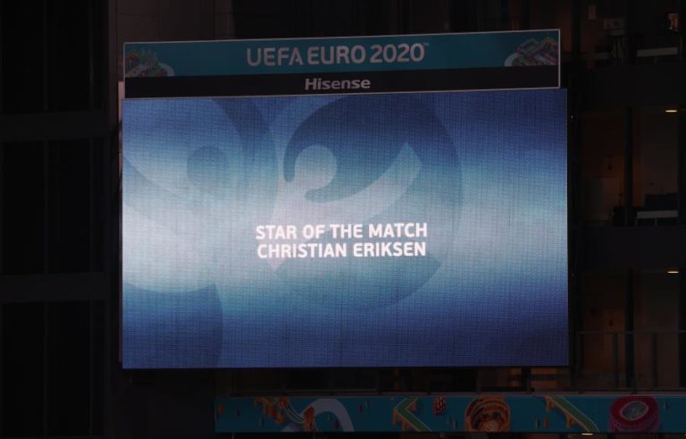 Euro2020: Eriksen continua hospitalizado para mais exames