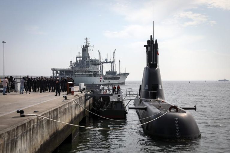 Submarino Tridente ‘zarpou’ rumo ao Mediterrâneo para ajudar NATO e UE