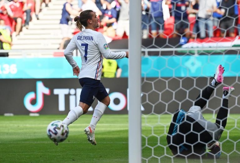 Euro2020: Griezmann no pódio dos marcadores da história dos Europeus