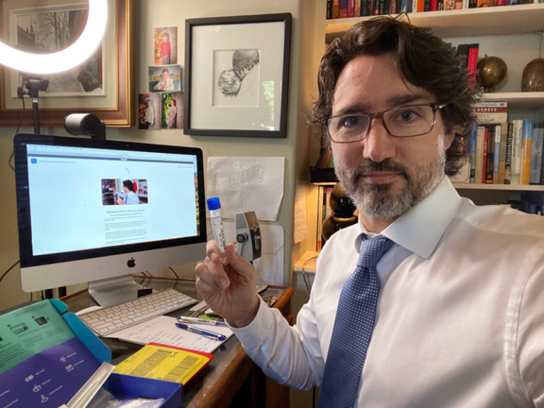 FOTO: TWITTER JUSTIN TRUDEAU