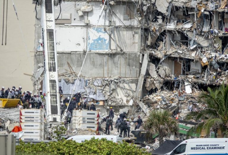 Número de mortes em desabamento de prédio em Miami sobe para 86