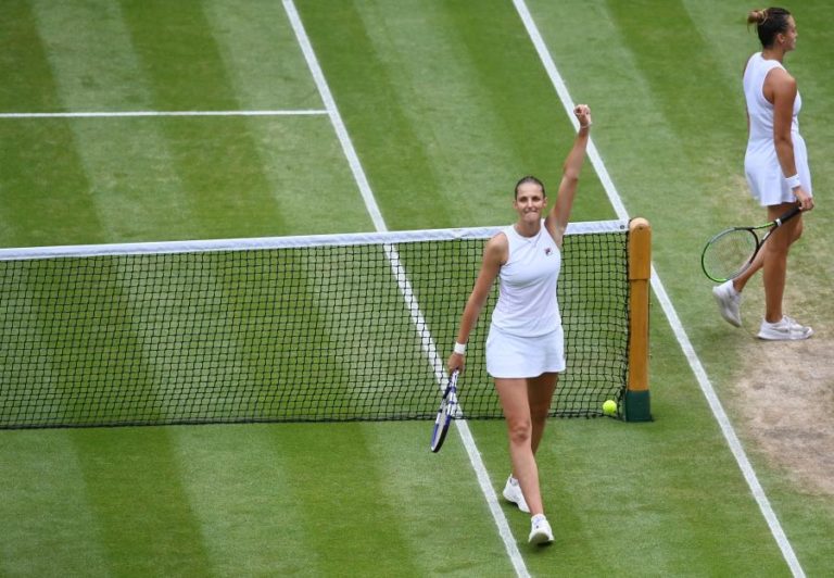 Wimbledon: Pliskova vence Sabalenka e disputa com Barty final entre estreantes