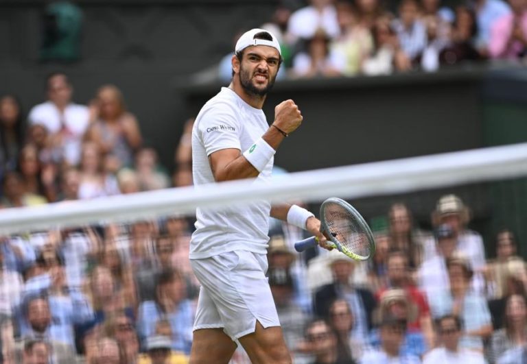 Wimbledon: Berrettini vence Hurkacz e está pela primeira vez na final de um ‘major’