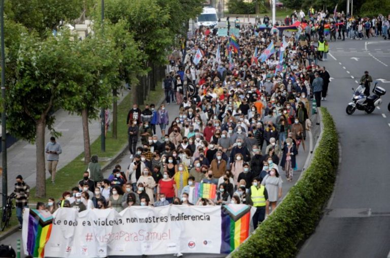 Novos protestos em Espanha após o assassinato de um jovem homossexual