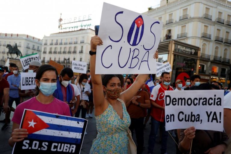 Human Rights Watch garante que detidos nas manifestações de Cuba são mais de 150