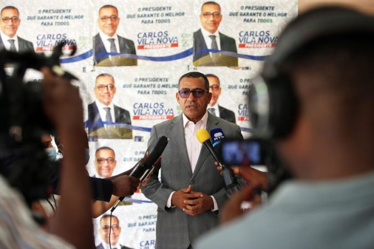 São Tomé/Eleições:  Candidato Vila Nova reclama vitória à primeira volta