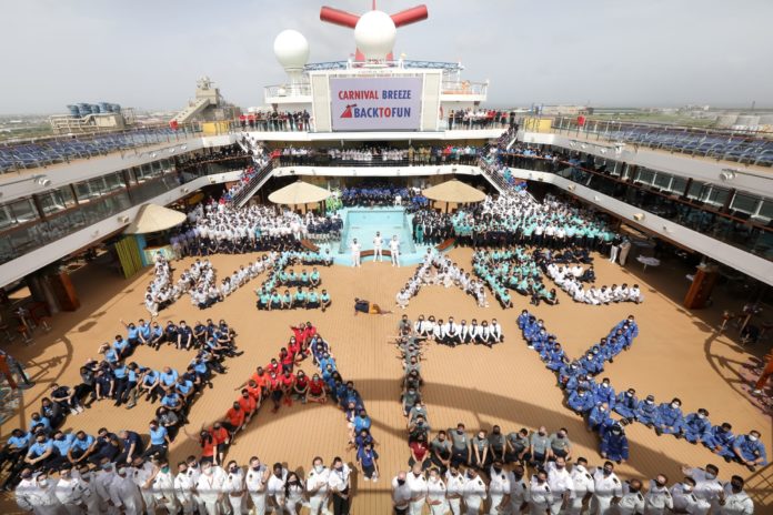 FOTO: Carnival Cruise Line TWITTER