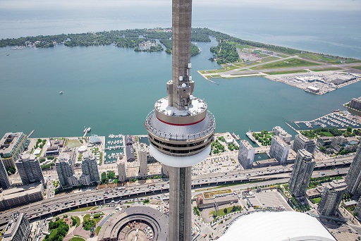 FOTO: CN Tower / Tour CN TWITTER FOTO: CN Tower / Tour CN TWITTER