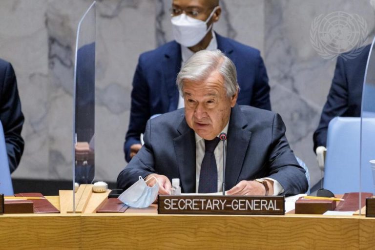 Cabo Delgado é emblemático da influência do Daesh em África, diz Guterres