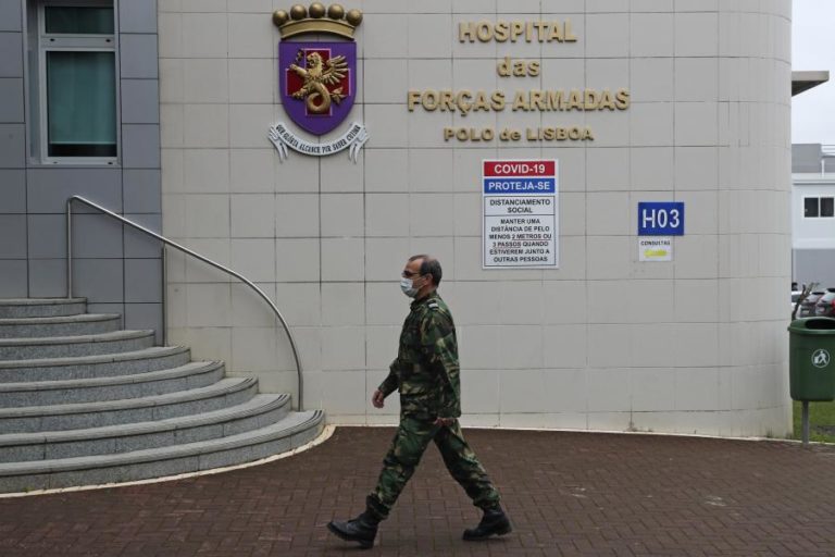 Covid-19: Hospitais das Forças Armadas acolheram 1.092 doentes