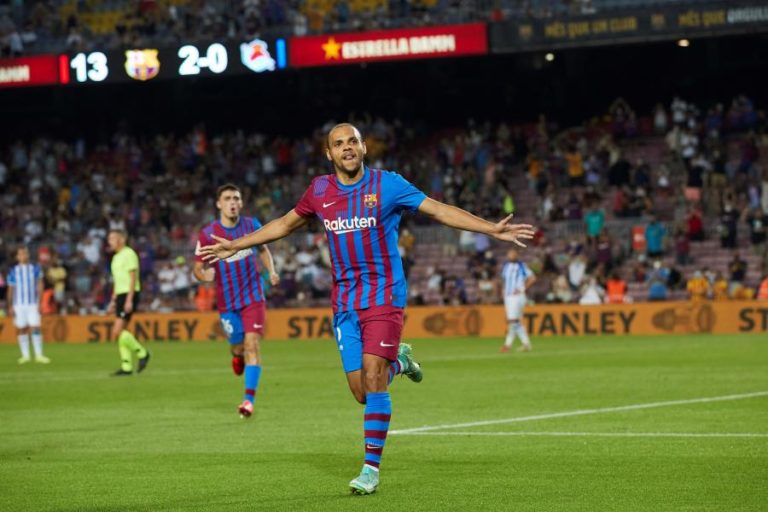 FC Barcelona perde Martin Braithwaite nos próximos meses devido a lesão
