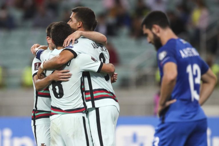 Mundial2022: Portugal vence ao intervalo em Baku por 2-0