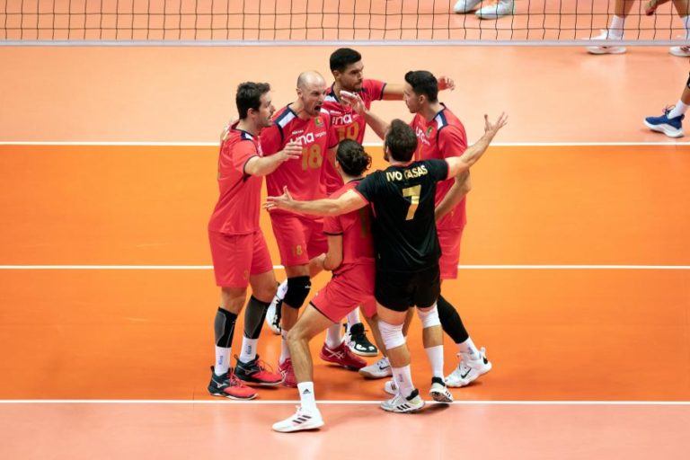 Voleibol/Europeu: Portugal vence a Grécia e apura-se para os oitavos de final