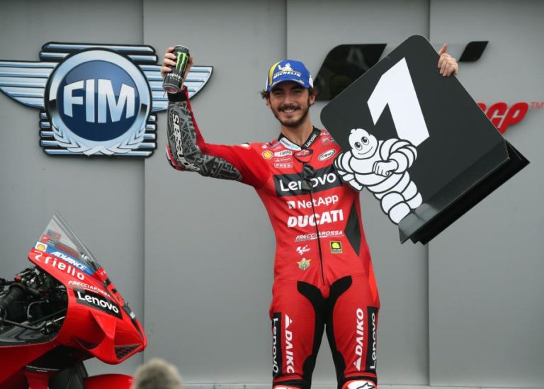 Miguel Oliveira termina GP de Aragão de MotoGP em 14.º, Bagnaia vence