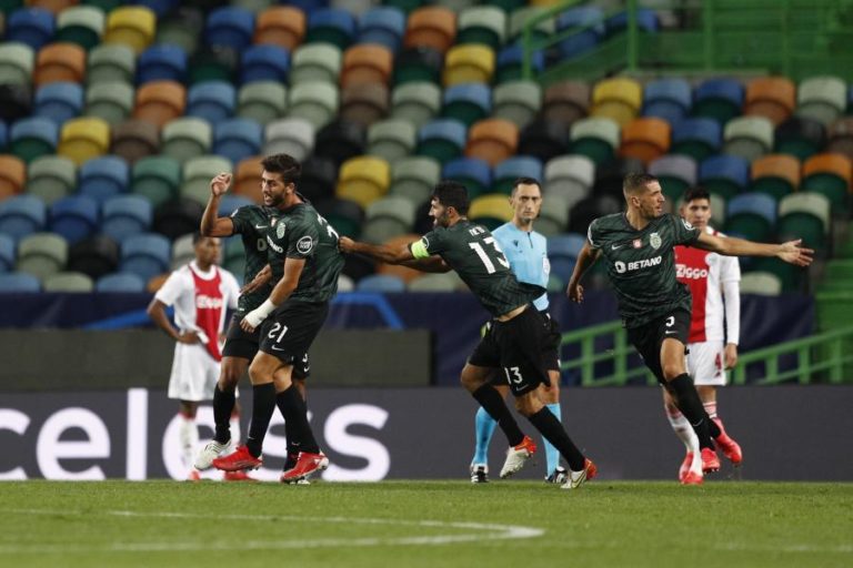 Jogadores do Sporting falam em “noite difícil” com Ajax mas querem dar a volta