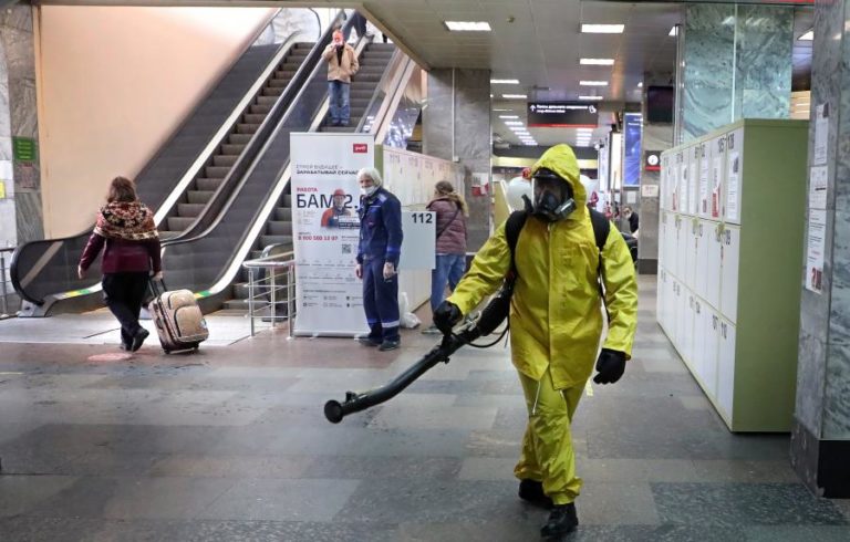 Covid-19: Rússia atinge segundo recorde consecutivo de mortes diárias