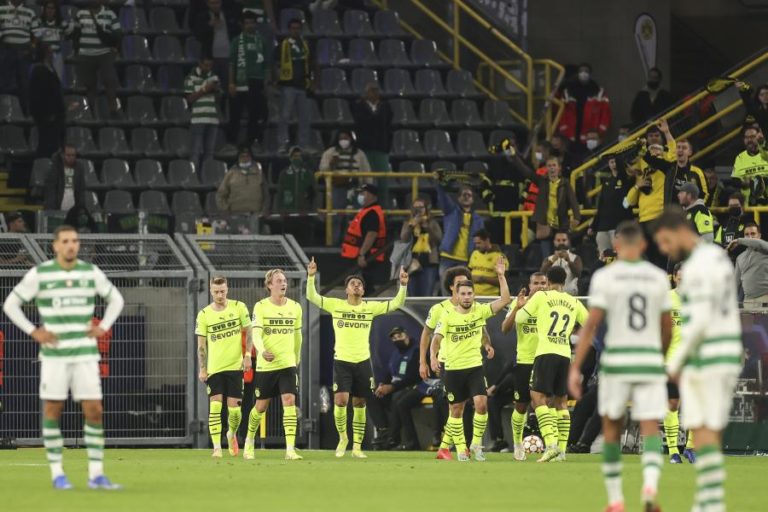 Sporting sofre em Dortmund a segunda derrota seguida na Liga dos Campeões