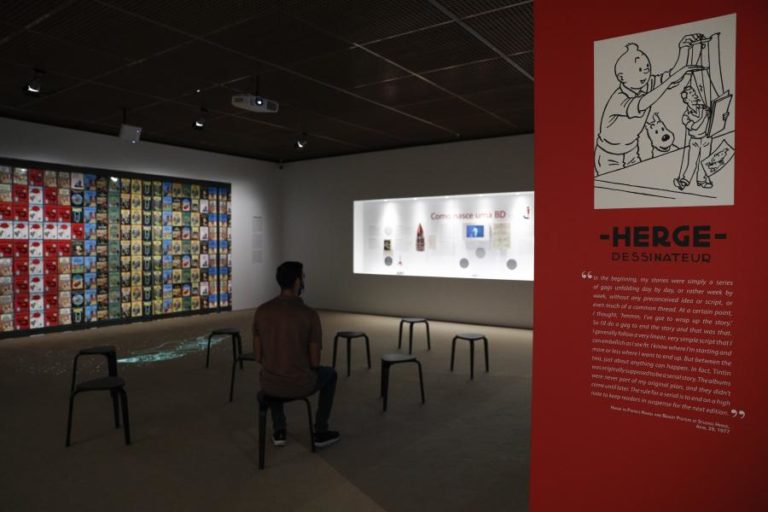 Gulbenkian acolhe exposição que revela Hergé para lá de Tintin