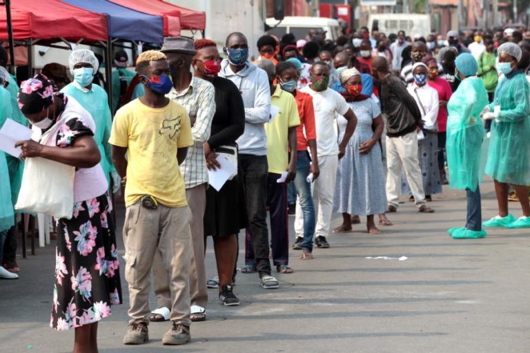 Covid-19: Angola regista mais 11 óbitos e 553 novos casos em 24 horas