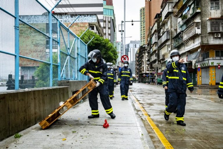 Macau emite sinal 1 para ciclone tropical severo Kompasu
