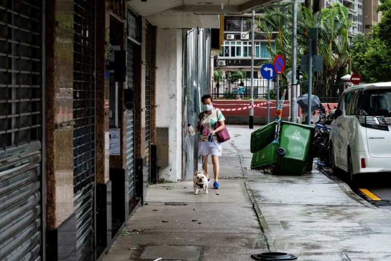 Macau desce nível de alerta de tempestade tropical