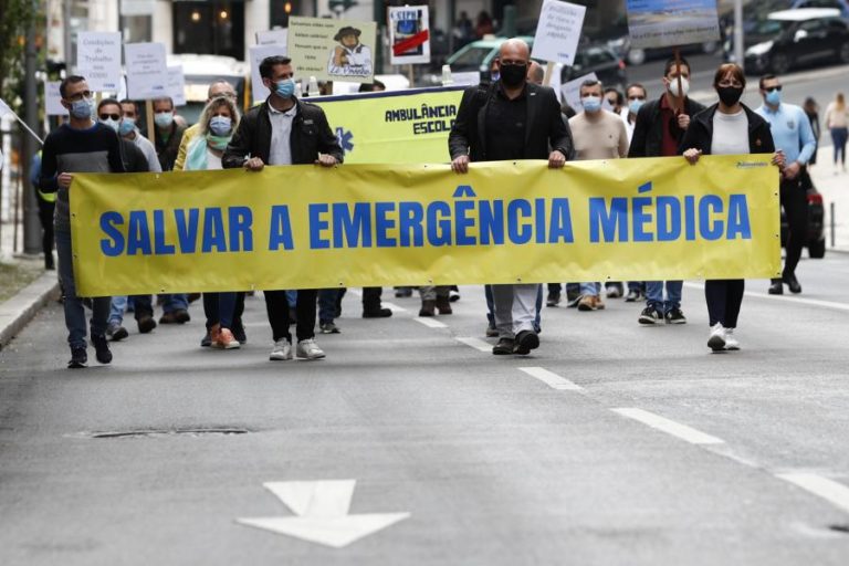 Técnicos de emergência pré-hospitalar realizam hoje greve e concentração em frente ao INEM