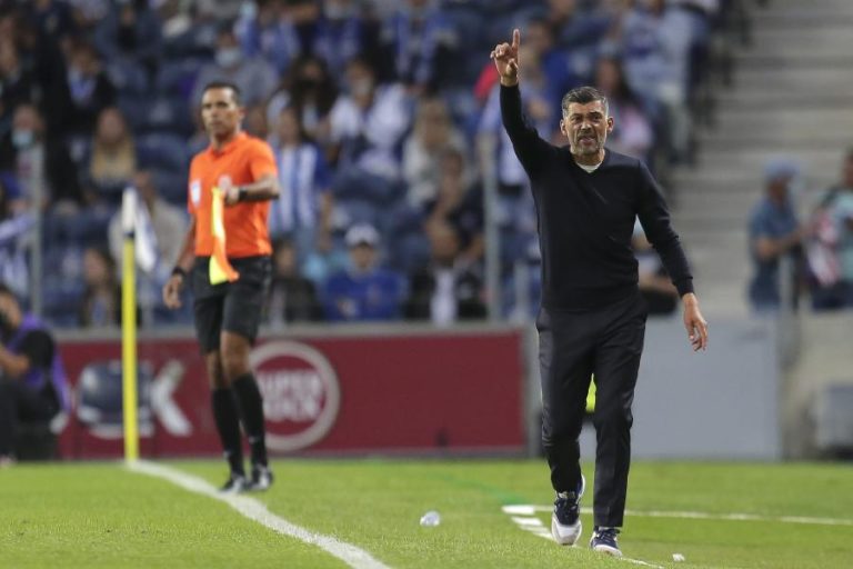 Sérgio Conceição admite responsabilidade de vencer o Sintrense