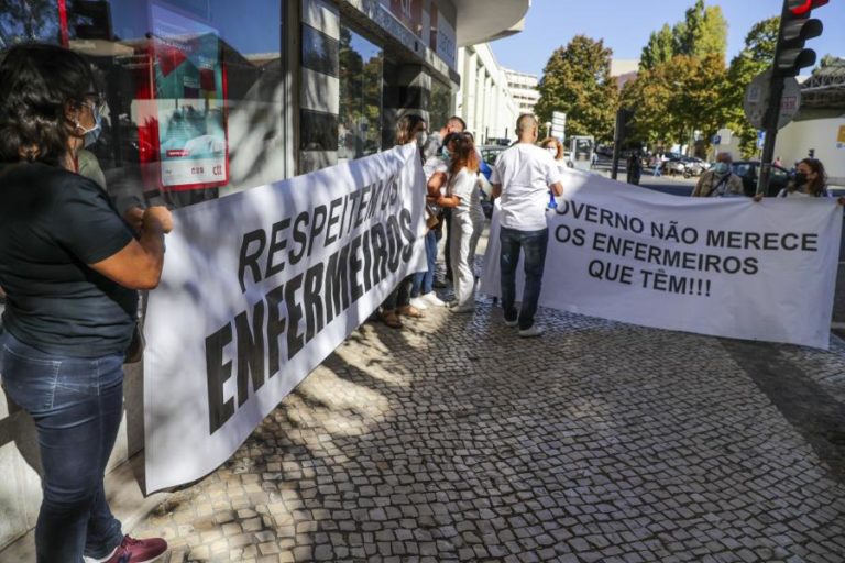 Enfermeiros exigem “respeito” e retoma de negociações