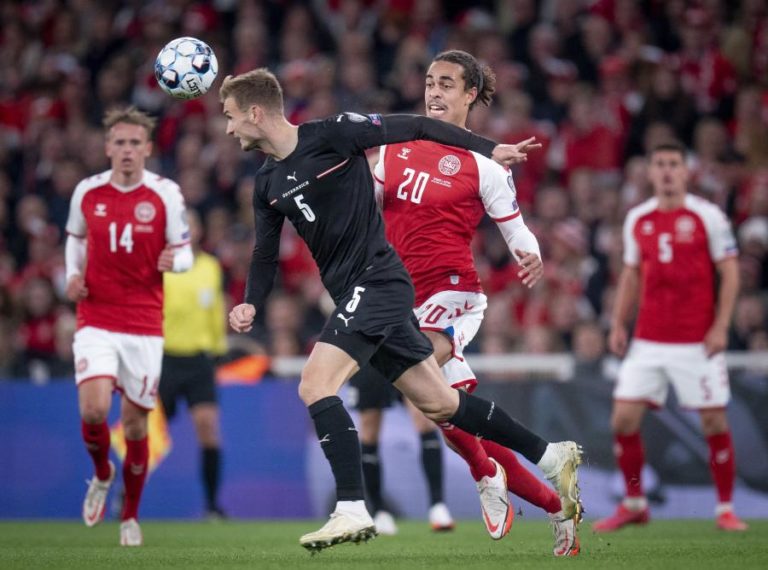 Mundial2022: Dinamarca vence Áustria e garante qualificação