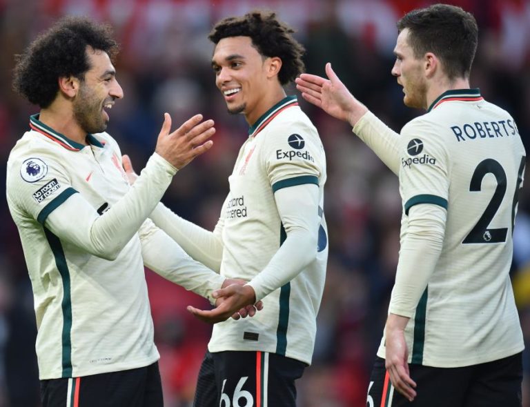 Liverpool humilha Manchester United em Old Trafford com ‘mão cheia’ de golos