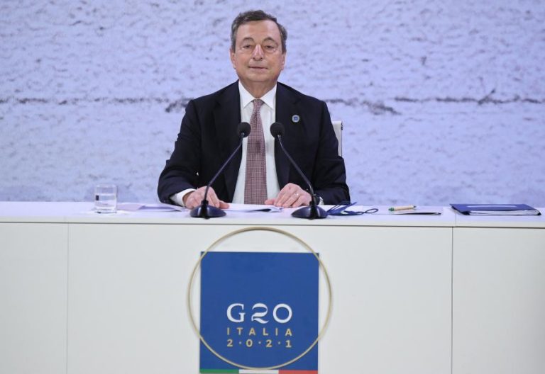 G20: Draghi “orgulhoso” dos resultados na luta contra o aquecimento global