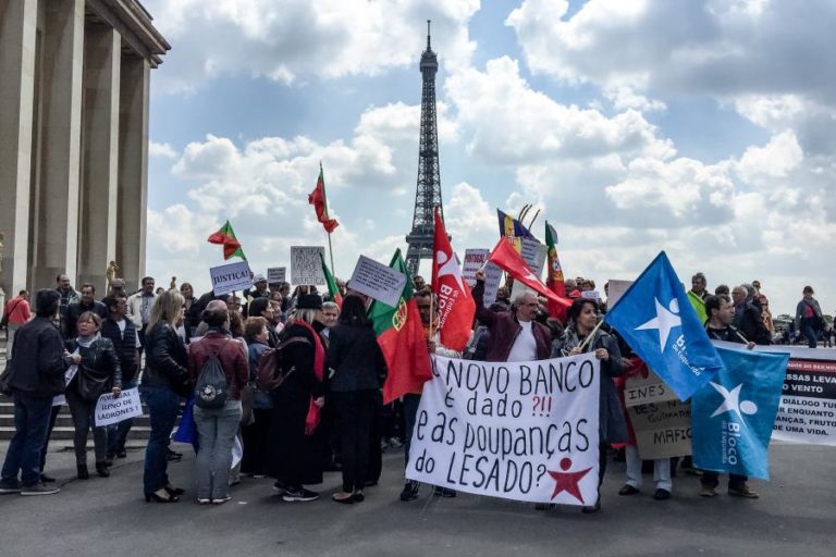Lesados do BES em França enviam “mensagem” a futuro Governo
